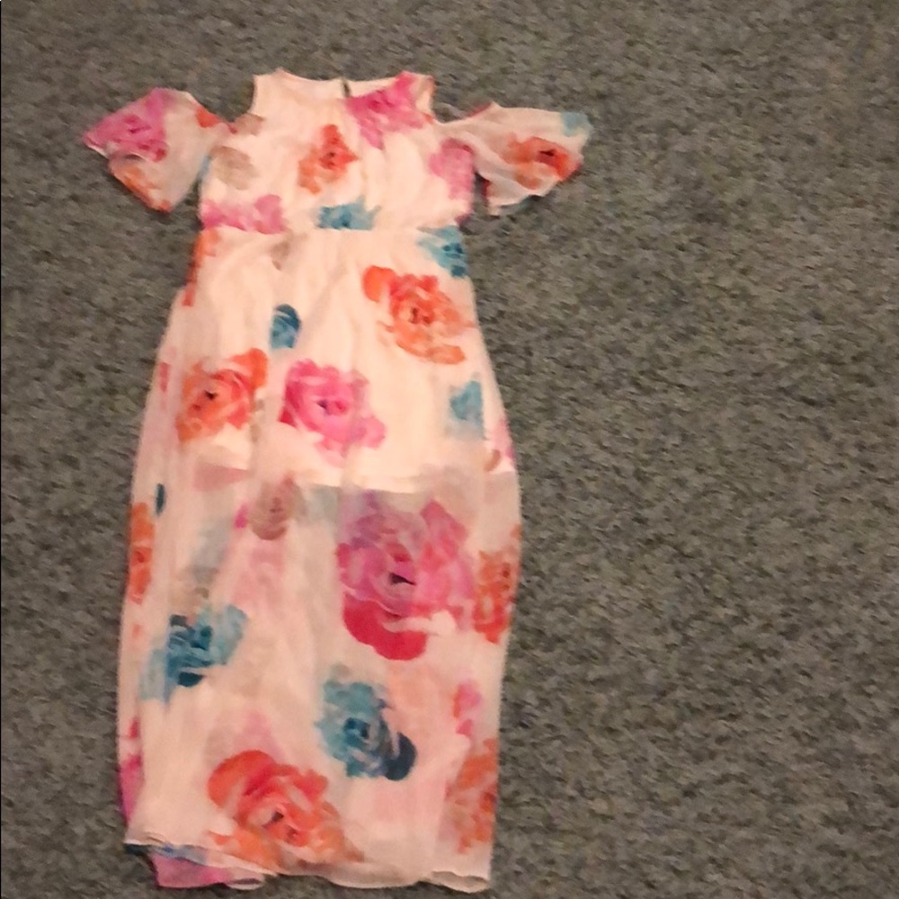 Maxi floral dress